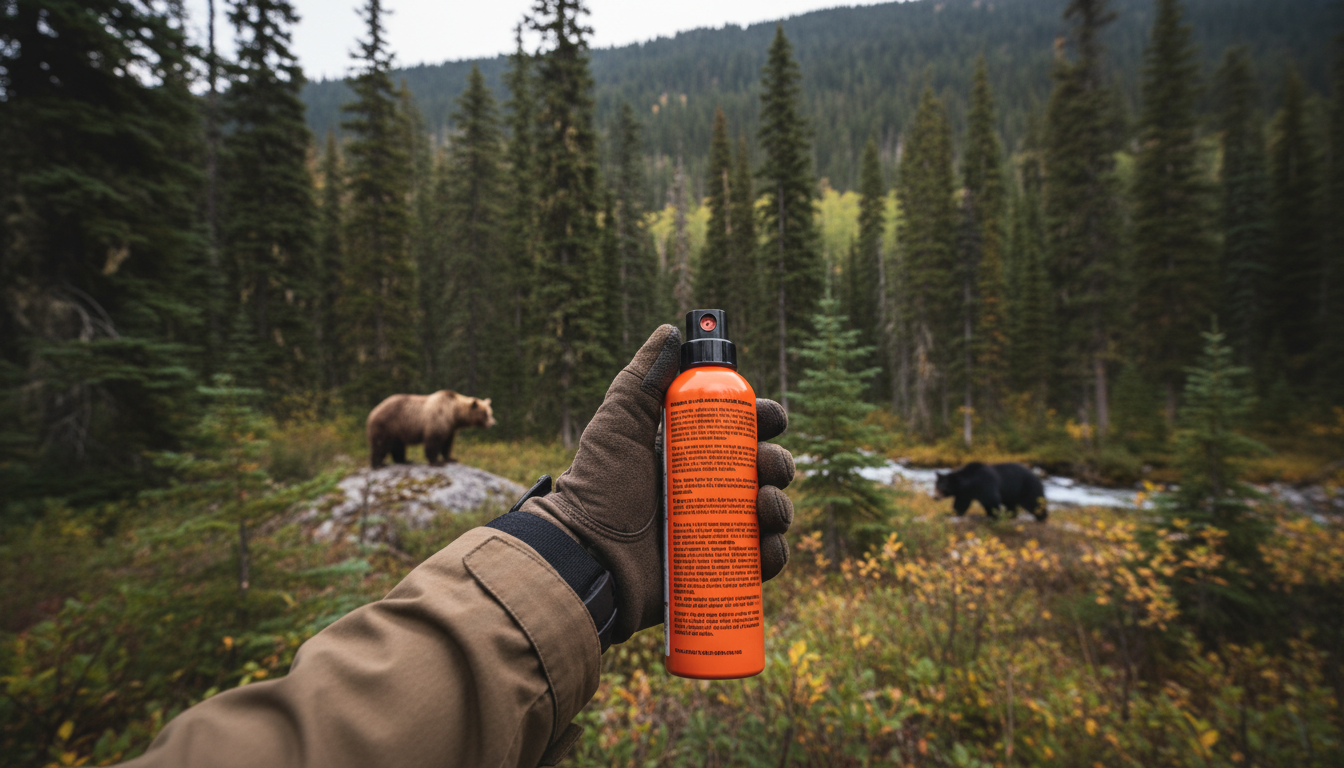 熊スプレーはヒグマとツキノワグマで違いがある？──効果・限界・実践的な選び方